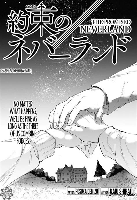 The Promised Neverland Chapter 29 Page 1 Neverland Manga Good
