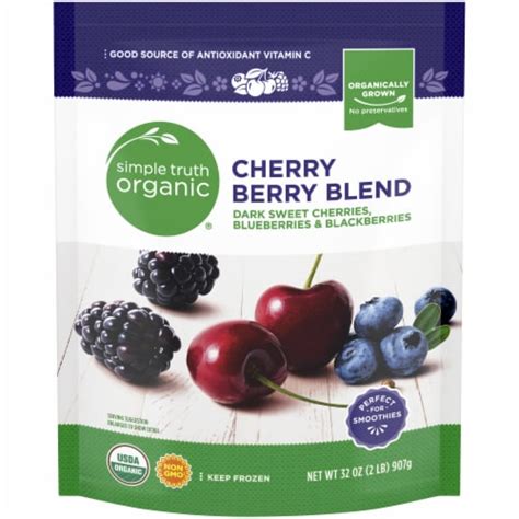 Simple Truth Organic Cherry Berry Blend Frozen Fruit Oz Kroger