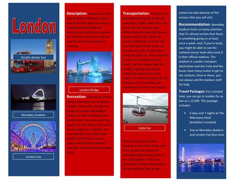 London Travel Brochure By Aldo Calderon Issuu
