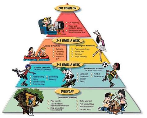 Williams J Physical Activity Pyramid