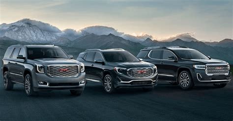 The Many Suvs That Gmc Offers Dealerbar