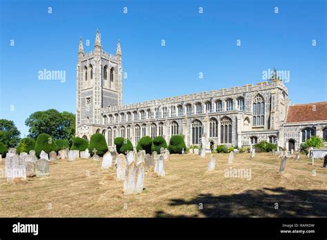 Holy Trinity Church Rectory Gardens Long Melford Suffolk England