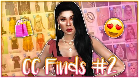 😍 1gb Cc Finds 2 Sims 4 Female Male Cc Furniture And More Youtube