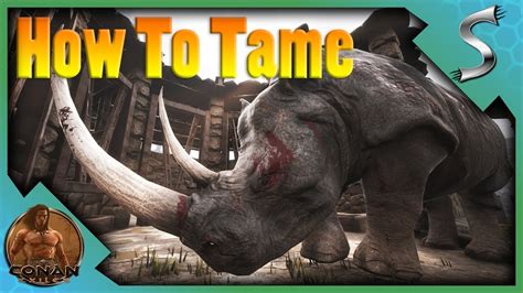HOW TO TAME CREATURES IN CONAN! NEW PET SYSTEM & TAMING ...