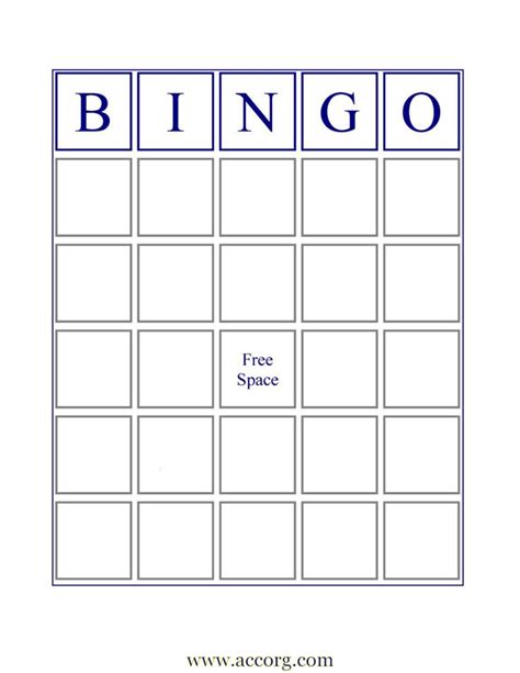 008 Blank Bingo Card Template Ideas Baby Shower Stirring 4x4 In Blank