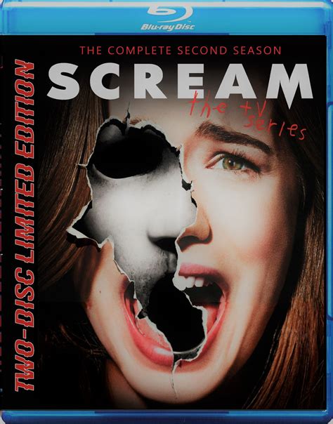 Scream The Tv Series The Complete Second Season 2 Disc Blu Ray