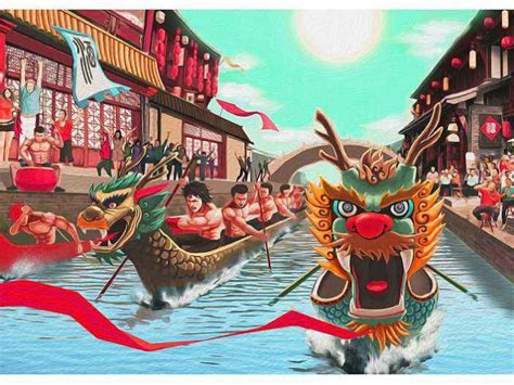 Dragon Boat Races The Most Typical Tradition Of Chinese Dragon Boat