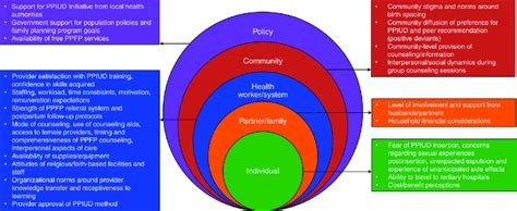 Ecological Framework Illustrating Factors That Influenced Download