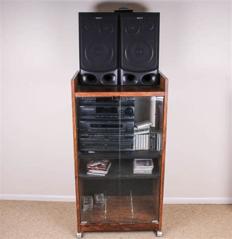 Sony Stereo System With Cabinet Ebth