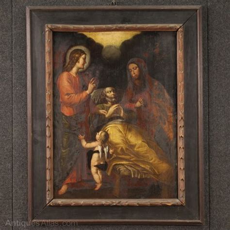Antiques Atlas Antique Religious Painting From The 19th Century