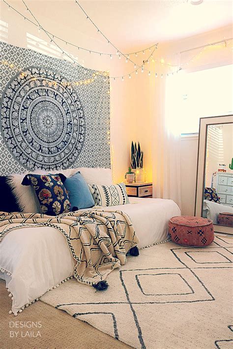 It's a style that, when done properly, rises above trends and fads to create a timeless expression of a personal taste and carefree way of life. Boho Chic Teen Room Inspo - Designs by Laila