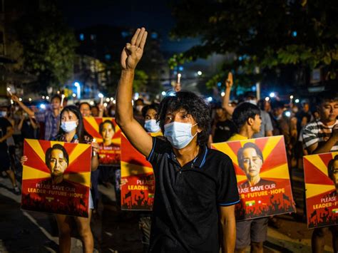 At Least Four Shot Dead During Myanmar Anti Coup Protests Shropshire Star