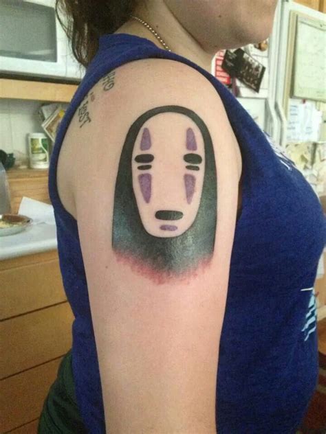 Tattoo 5 No Face From Spirited Away Tattoos Anime Tattoos New Tattoos