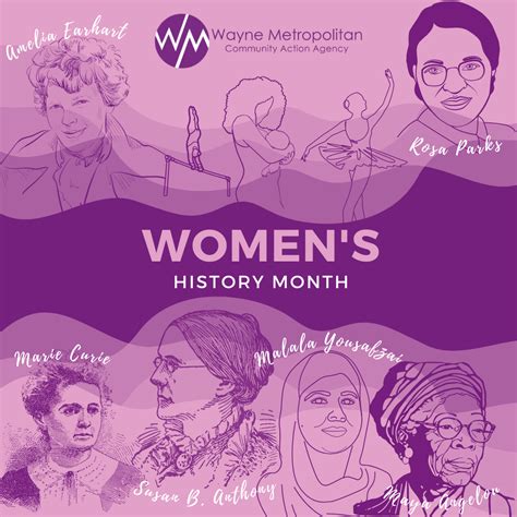 Womens History Month Wayne Metro Community Action Agency
