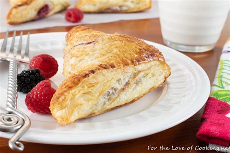 Berry Turnovers | For the Love of Cooking