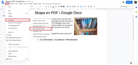 Access all of your google drive content directly from your mac or pc, without using up disk space. Skapa en PDF i Google Drive | lindasdatorskola.se