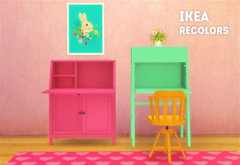 Linacherie Ikea Office Recolors Sims 4 Downloads Ikea