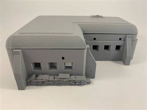Bolt Action Outpost Ww2 3d Printed Terrain Supplied Unpainted Etsy