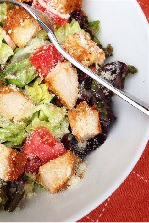 The southern gal in me is proud of. Parmesan Chicken Salad | Recipe | Salad dishes, Chicken ...