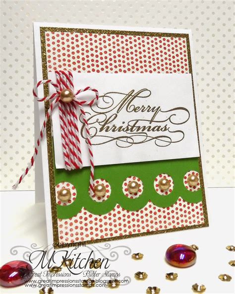 Great Impressions Elegant Christmas Card