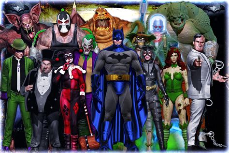 Artstation Batman And The Rogues Gallery