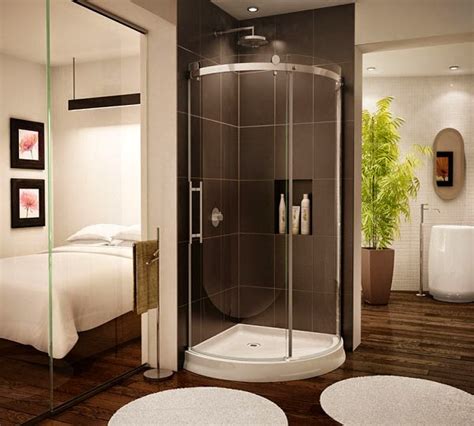 Bagian kaca di ruang shower juga diberi ornament belah ketupat sehingga tampak serasi. Gambar Desain Kamar Mandi Minimalis Modern Dengan Shower ...