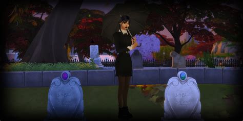 The Most Horrifying Wednesday Addams Cc We Could Dig Up — Snootysims