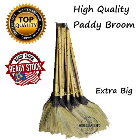 High Quality Paddy Oriental Broom Penyapu Sweeper Paddy Broom Penyapu