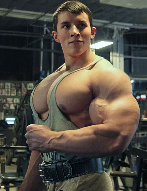 Alphamale Teen Muscleman Flexing Huge Biceps Video