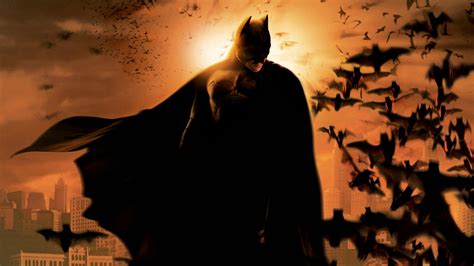 Digital Art Movies Batman Begins Batman Bats Wallpapers Hd