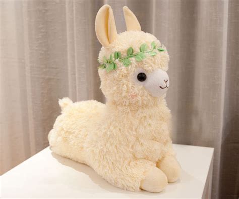 45cm18 Kawaii Alpaca Plush Toy Alpacasso Real Life Plush Stuffed