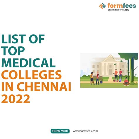 List Of Top Medical Colleges In Chennai 2022 Formfees