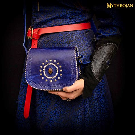 Mythrojan “sorceress” Medieval Pouch Ideal For Enchantress Larp Mage
