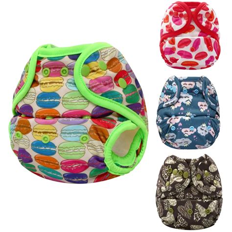 Jinobaby Bamboo Cloth Diapers Double Leakproof Design One Size Reusable