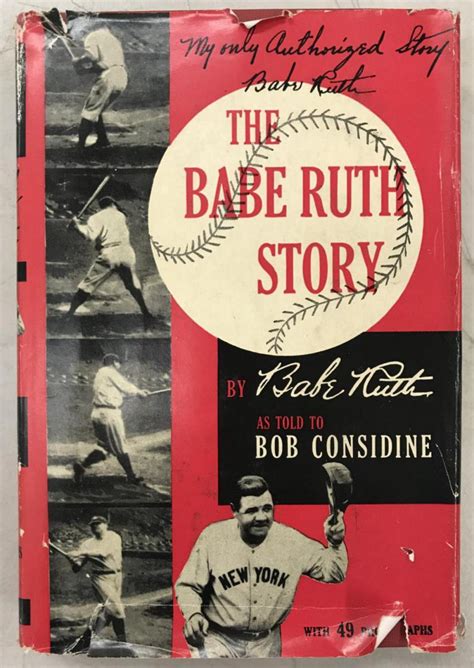 The Babe Ruth Story Signed