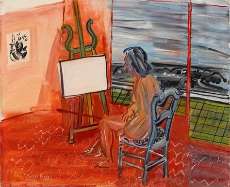 RAOUL DUFY Modèle assis dans l Atelier de Vence circa 1945 Raoul dufy