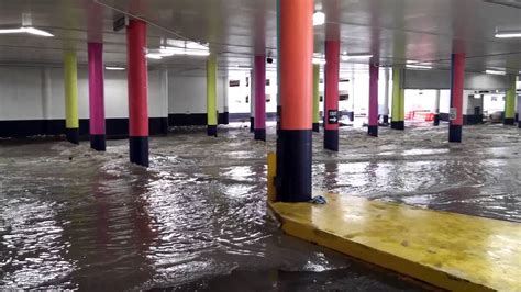 Flash Flood Stuck In The Parking Garage At The Linq In Las Vegas April