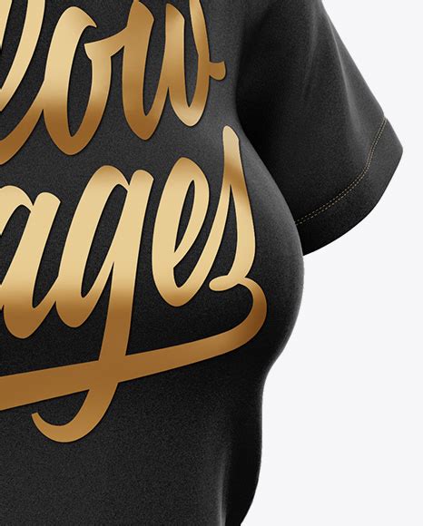 Download Woman's T-Shirt Mockup - Half Side View in Apparel Mockups ...