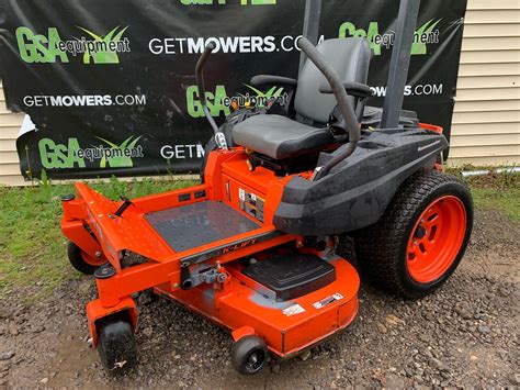 48in Kubota Zg123s Commercial Zero Turn Mower 224 Hours 91 A Month