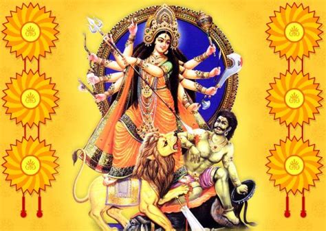 Divine Mother Maa Shakti Mother Goddess Devi Durga Mahishasura