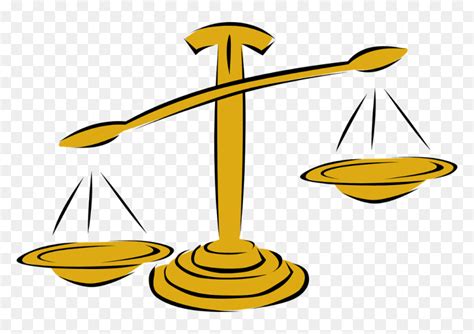 Scale Balance Libra Justice Gold Weight Cartoon Balance Scales