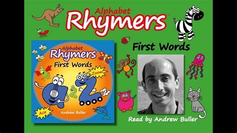 First Words Learning Alphabet Rhymers First Words By Andrew Buller