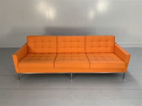 Rrp £18000 Knoll Studio Florence Knoll Sofa And 2 Armchair Suite