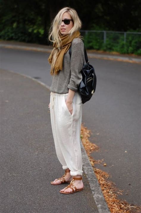 7 Street Style Outfits With Harem Pants To Recreate