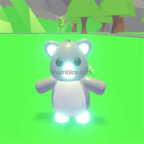 Roblox Adopt Me Neon Flyride Koala Mumblox
