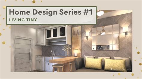 Tiny Living Interior Design Inspiration A 3d Visualization Home