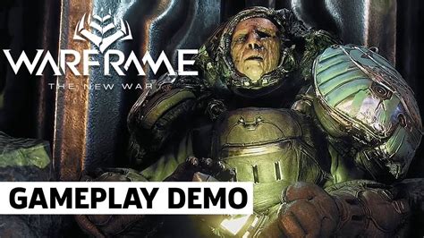 Warframe New War 30 Minute Gameplay Demo Tennocon 2021 Youtube