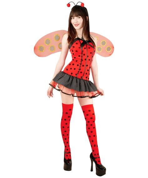 Ladybug Hottie Adult Costume Women Ladybug Costumes