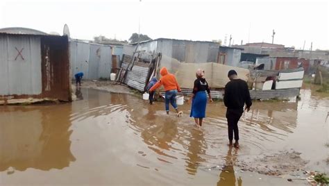 Widespread Flooding In Cape Town Informal Settlements Moneyweb
