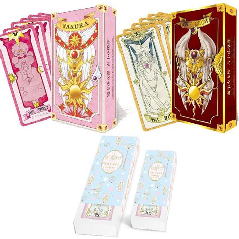 Anime Cardcaptor Sakura Card Sets 56pcsextra 3 Tcg Cards Magic Tarot